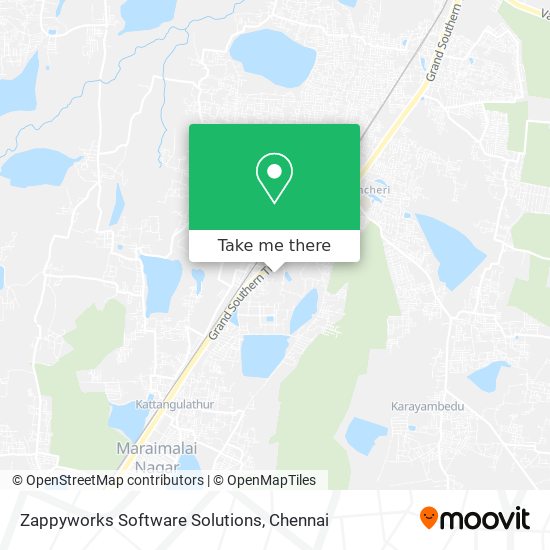 Zappyworks Software Solutions map