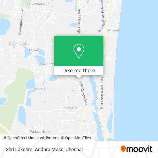 Shri Lakshmi Andhra Mess map