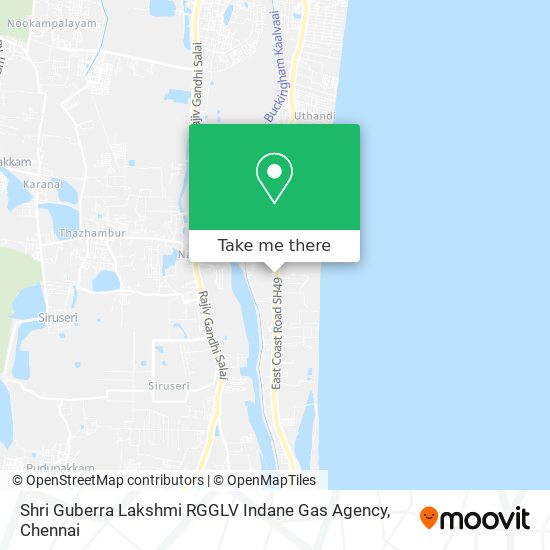 Shri Guberra Lakshmi RGGLV Indane Gas Agency map