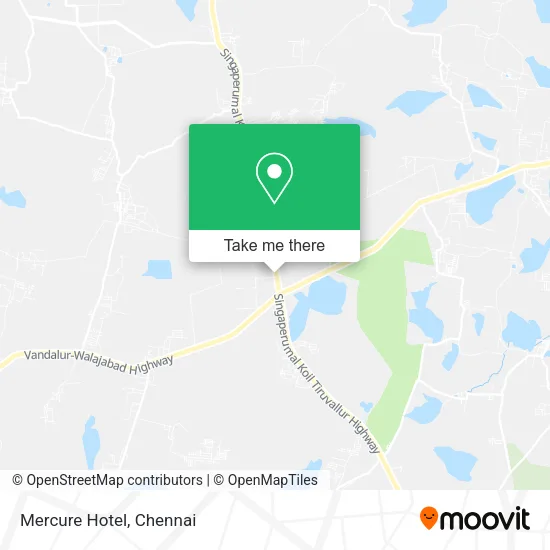 Mercure Hotel map
