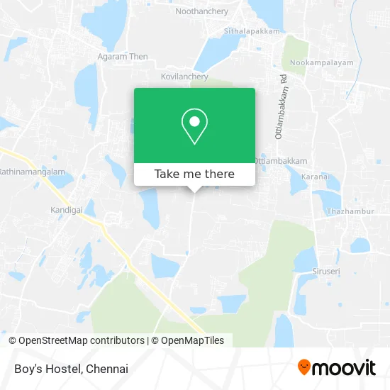Boy's Hostel map