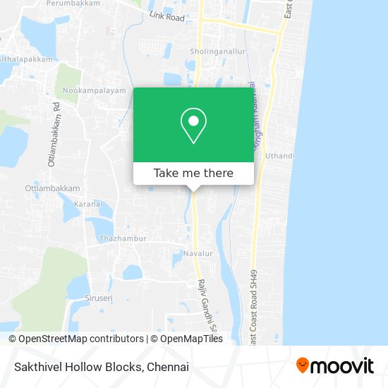 Sakthivel Hollow Blocks map