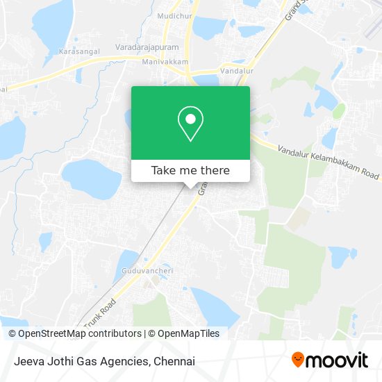 Jeeva Jothi Gas Agencies map
