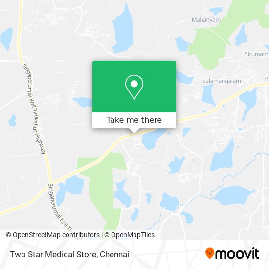 Two Star Medical Store map