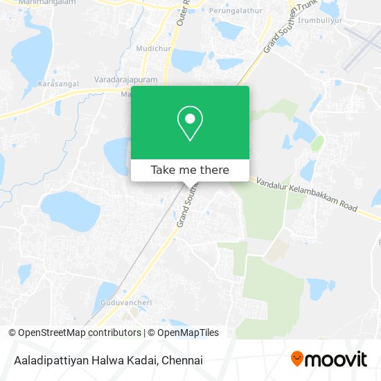 Aaladipattiyan Halwa Kadai map