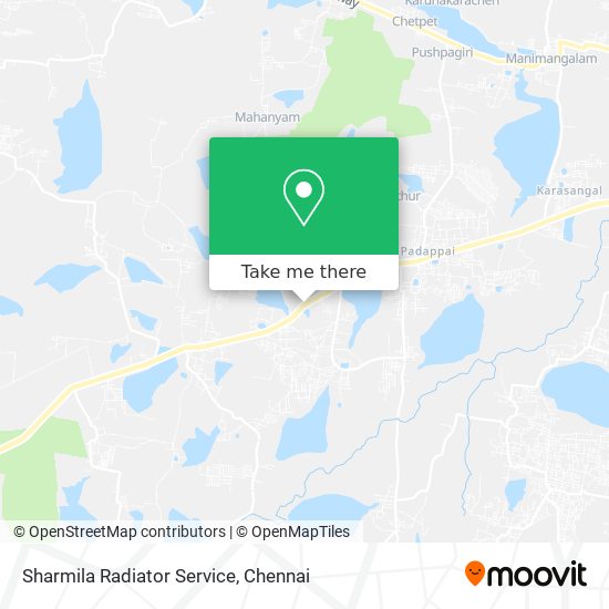 Sharmila Radiator Service map