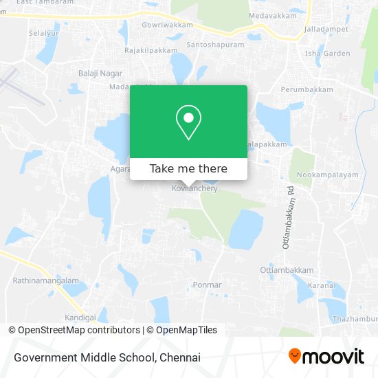 Government Middle School map