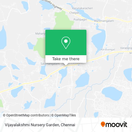 Vijayalakshmi Nursery Garden map