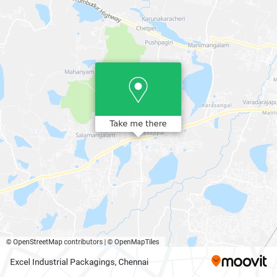 Excel Industrial Packagings map
