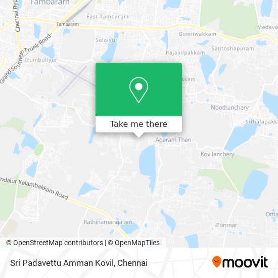 Sri Padavettu Amman Kovil map