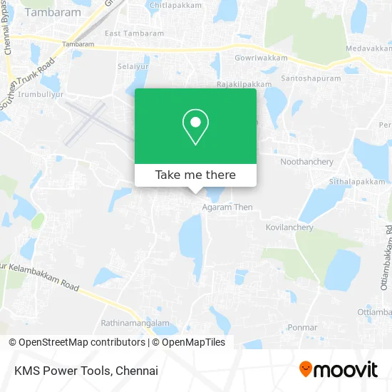 KMS Power Tools map