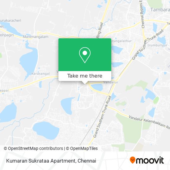 Kumaran Sukrataa Apartment map
