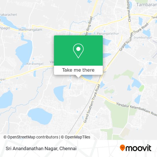 Sri Anandanathan Nagar map