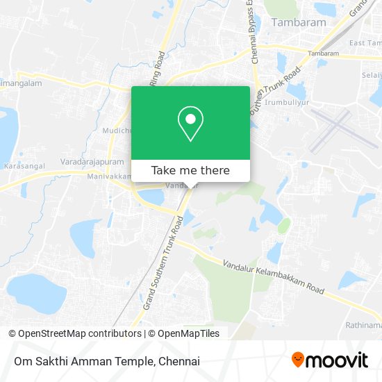 Om Sakthi Amman Temple map