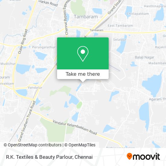 R.K. Textiles & Beauty Parlour map