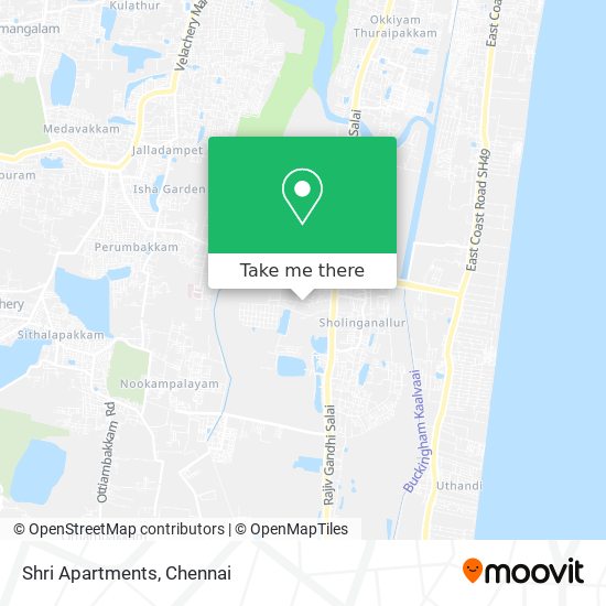 Shri Apartments map