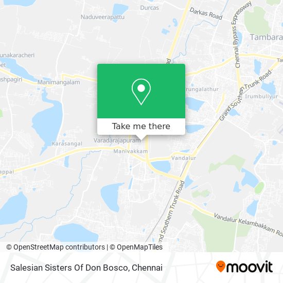 Salesian Sisters Of Don Bosco map