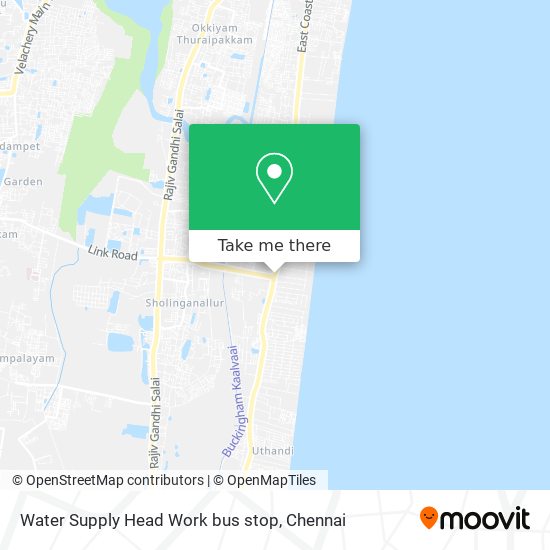 Water Supply Head Work bus stop map