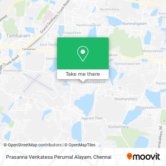 Prasanna Venkatesa Perumal Alayam map