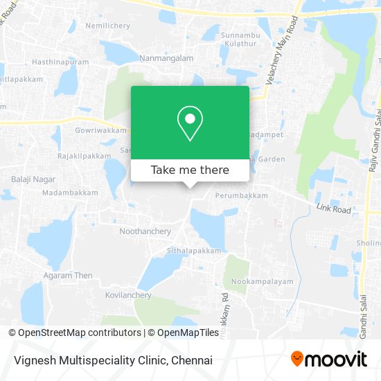 Vignesh Multispeciality Clinic map