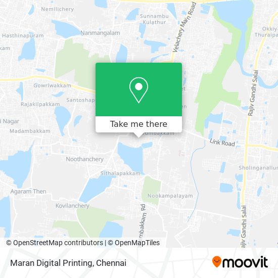 Maran Digital Printing map