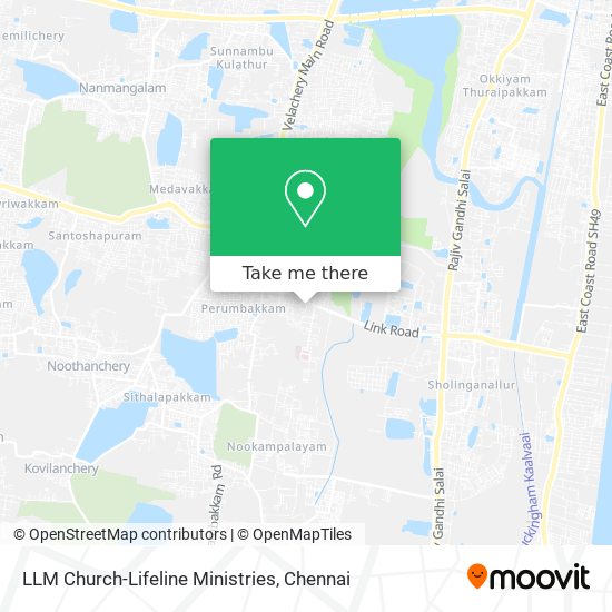 LLM Church-Lifeline Ministries map