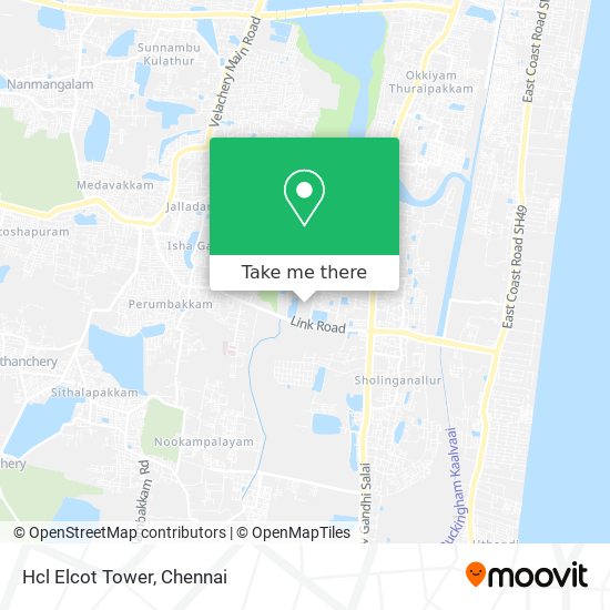 Hcl Elcot Tower map