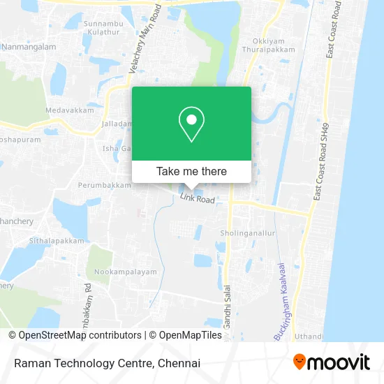 Raman Technology Centre map