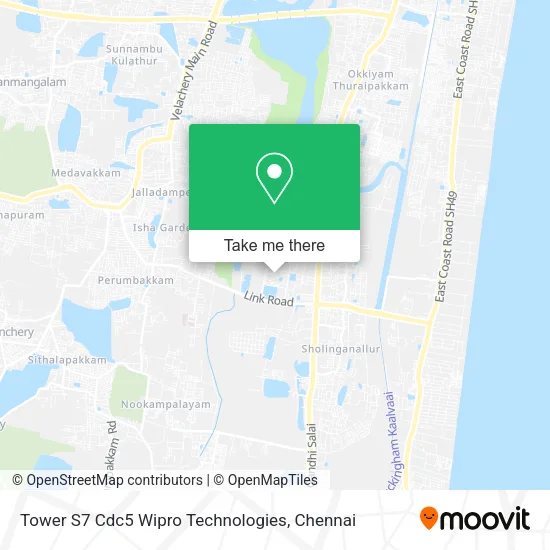 Tower S7 Cdc5 Wipro Technologies map