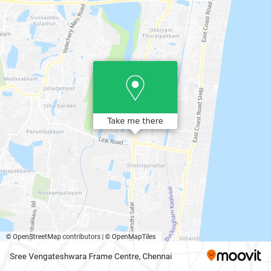 Sree Vengateshwara Frame Centre map