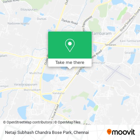 Netaji Subhash Chandra Bose Park map