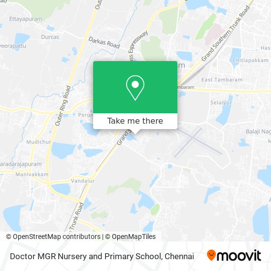 Doctor MGR Nursery and Primary School map