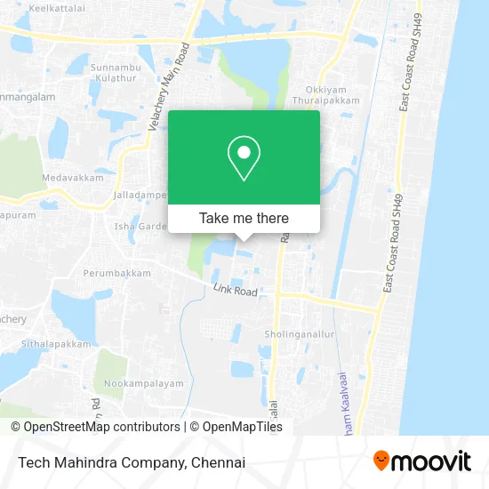 Tech Mahindra Company map