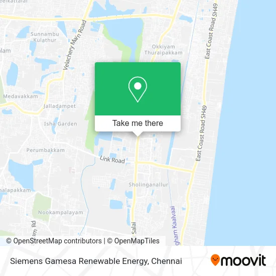 Siemens Gamesa Renewable Energy map
