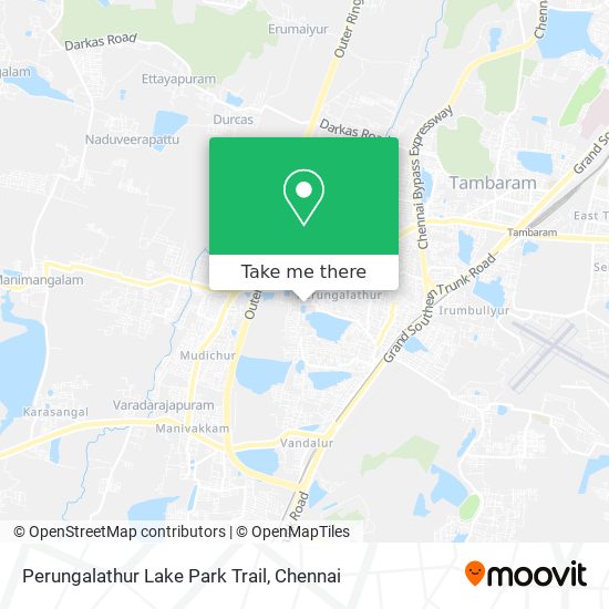 Perungalathur Lake Park Trail map