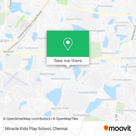 Miracle Kids Play School map