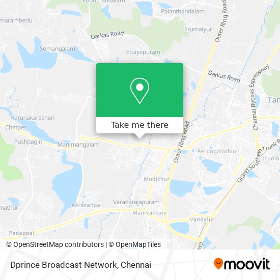 Dprince Broadcast Network map