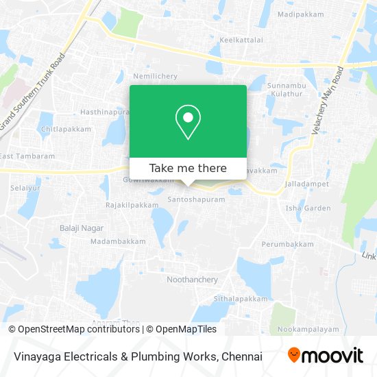 Vinayaga Electricals & Plumbing Works map