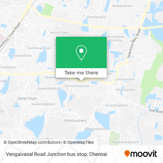Vengaivasal Road Junction bus stop map