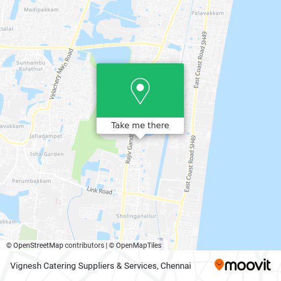 Vignesh Catering Suppliers & Services map
