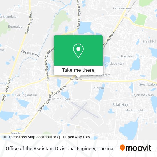 Office of the Assistant Divisional Engineer map