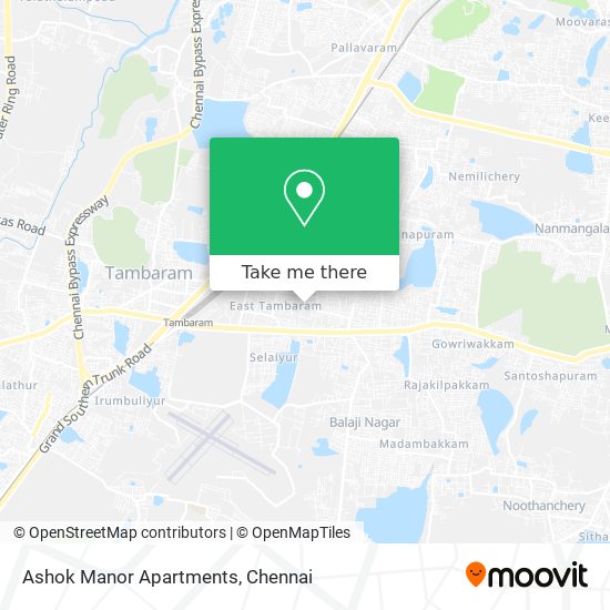 Ashok Manor Apartments map