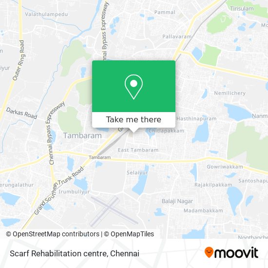 Scarf Rehabilitation centre map