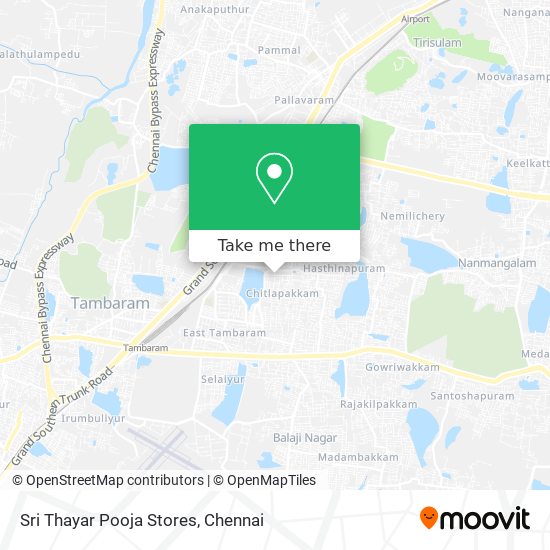 Sri Thayar Pooja Stores map