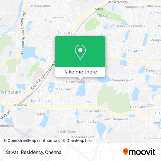 Srivari Residency map