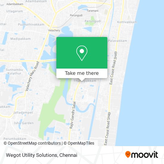 Wegot Utility Solutions map