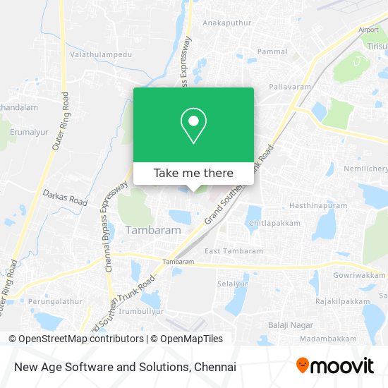 New Age Software and Solutions map