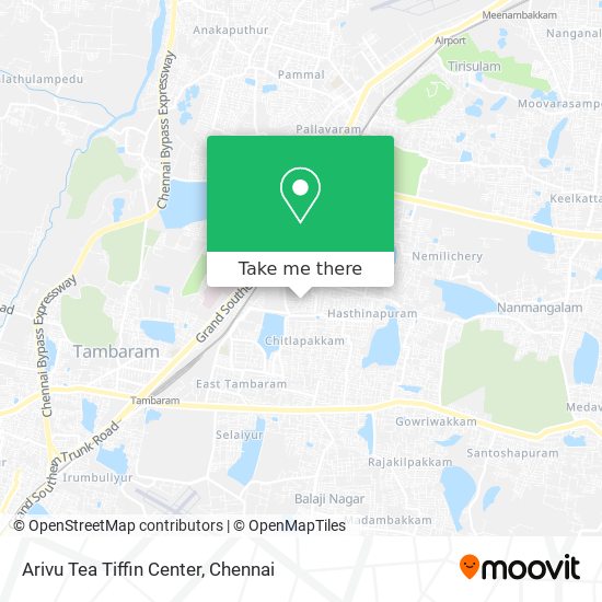 Arivu Tea Tiffin Center map