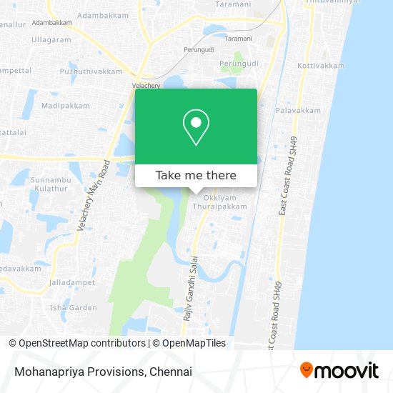 Mohanapriya Provisions map