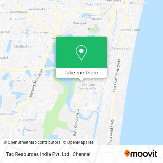 Tac Resources India Pvt. Ltd. map